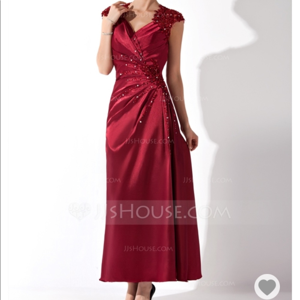 NWT Burgundy gown